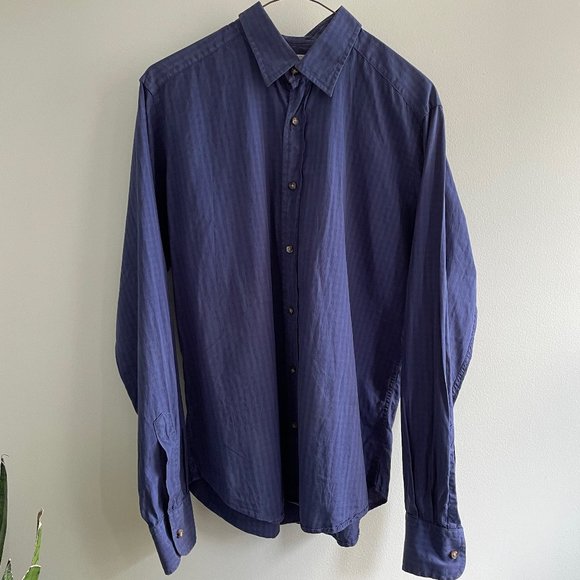 Vintage SoHo/Downtown NYC-style Troglodyte Homunculus Mens S Long Sleeve Shirt - Picture 1 of 2